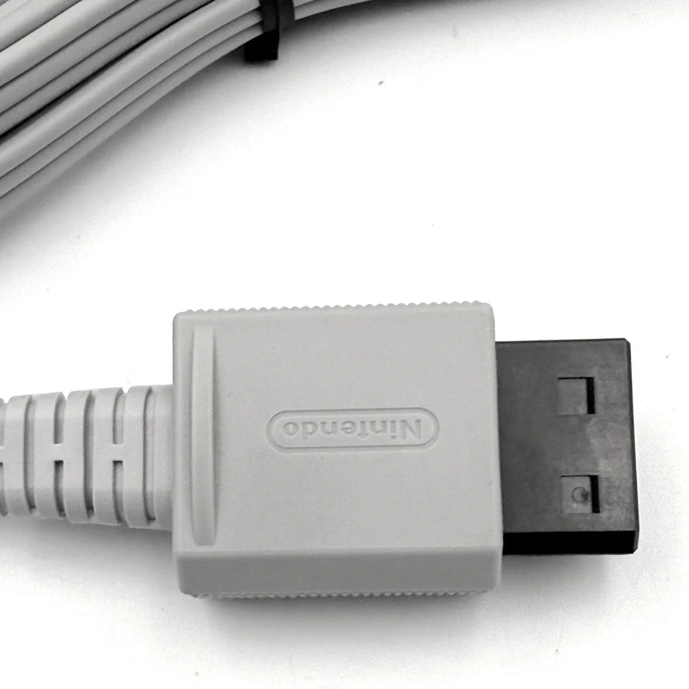 Nintendo‎ AV Cable One Size RVL-009 Wii Wii U Composite RCA Grey